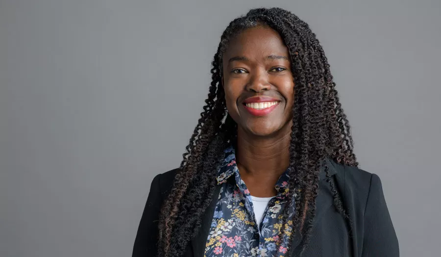 Dr Mary-Jane Poku smiling