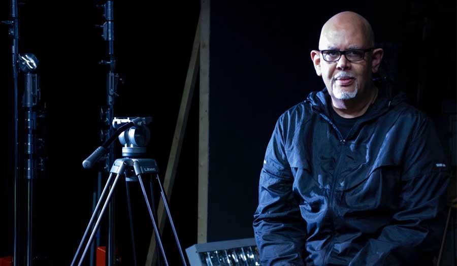 Louis Heaton with camera equipment