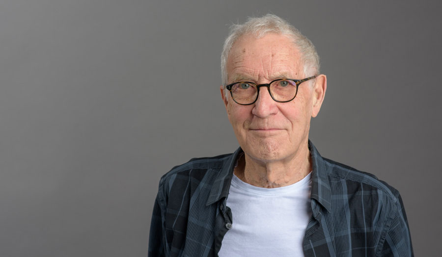 A portrait of Peter Lewis