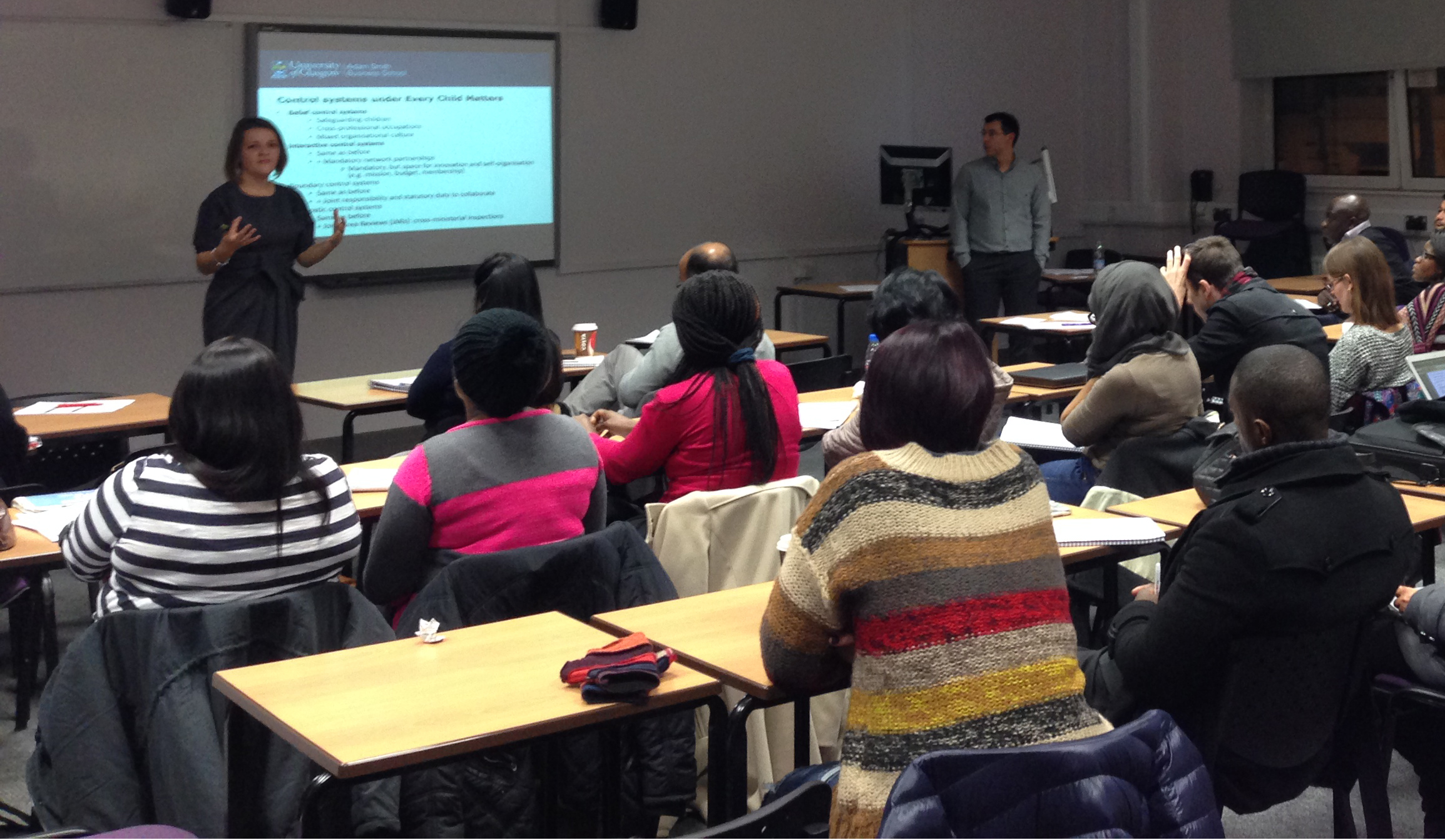 A discussion about interactive control systems in the public sector around the safeguarding of children.