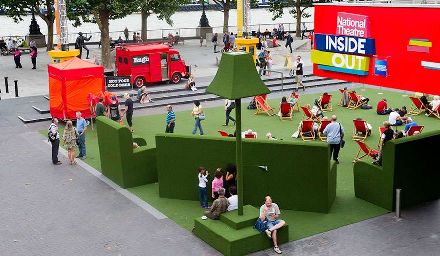 National Theatre outdoor installation