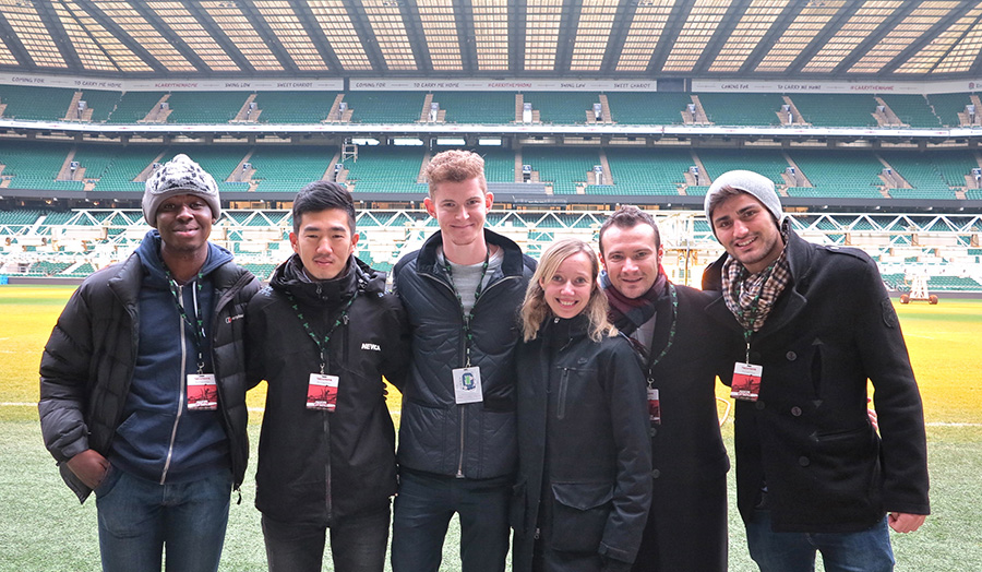 MA Sports Management Students Visit Home of Rugby World Cup 2015

