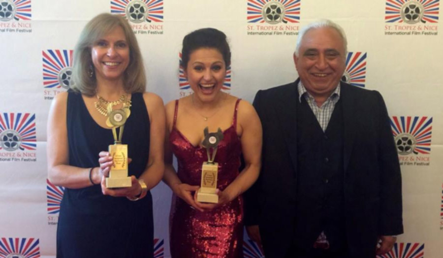 Katarina Kiktova wins the best actress award