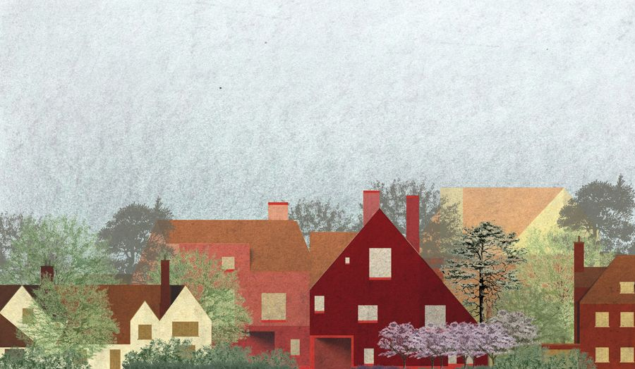 Suburb Elevation by Amy Perkins 