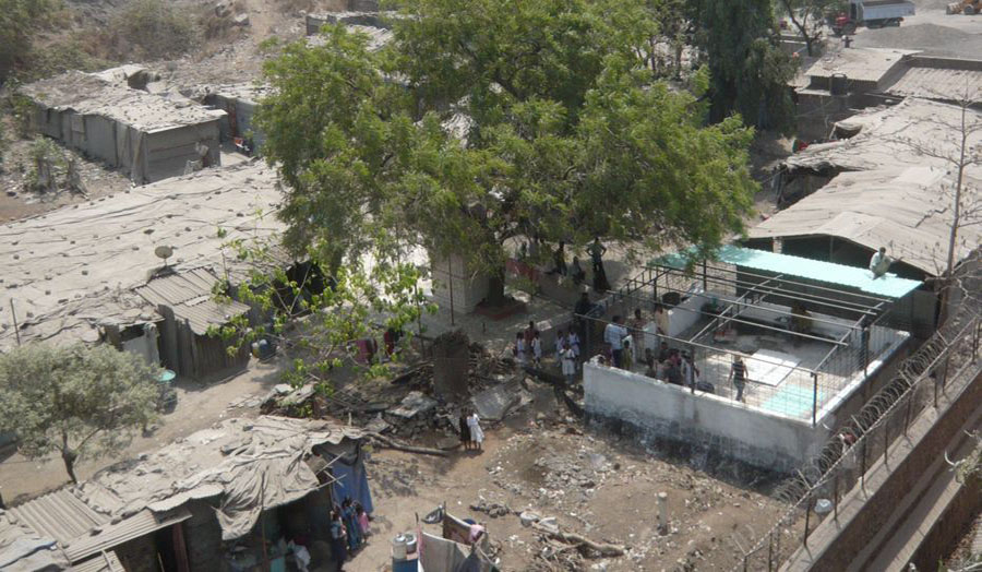 Aerial view Navi Mumbai