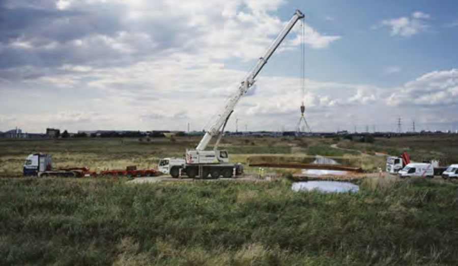 Rainham to Purfleet Bridge installation