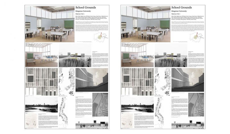 School Grounds Kingston University Diploma Unit 1