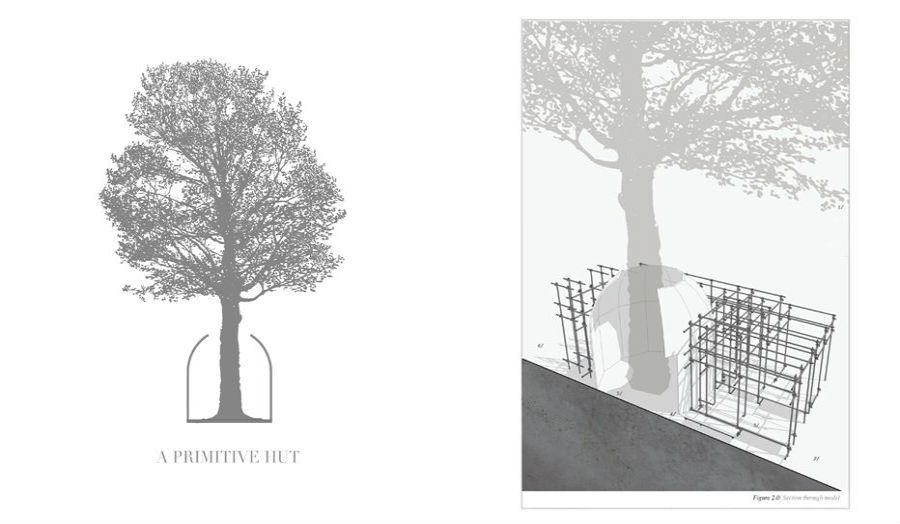 Section through digital model Unit 14