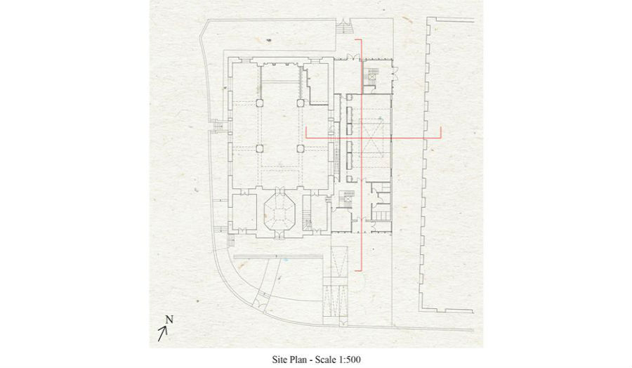 Site Plan St Botolphs Hall