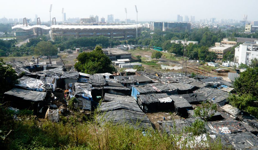 View of houses Navi Mumbai