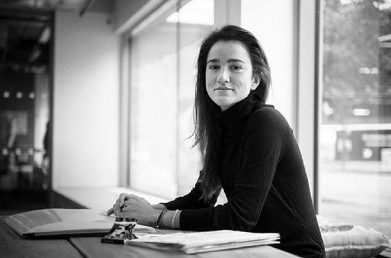 Black and white profile of Julia King