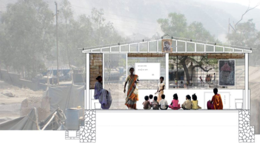 New Quarry Classroom Building Navi Mumbai