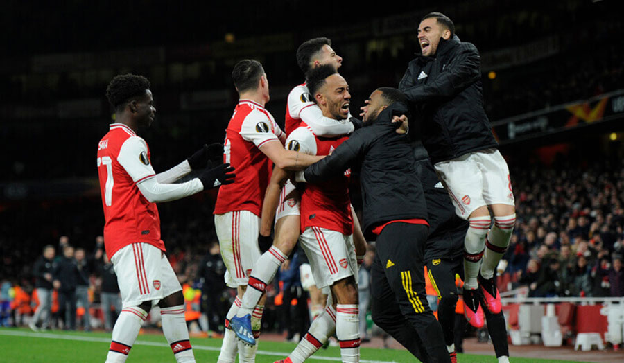 Holly Allison, Arsenal v Olympiakos, 2020