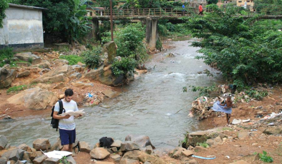 Bridge at Kaningp, Freetown