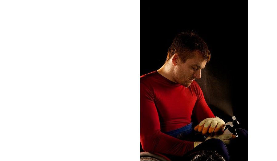 Andy Barrow, Wheelchair Rugby - From series Paralympians, Ian Farrant , 2011