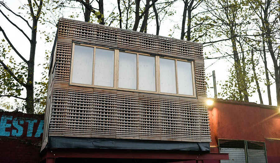 The Grow Pod detached building, designed by Studio Bark