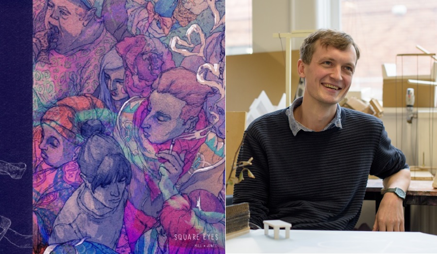 image of book cover and luke jones