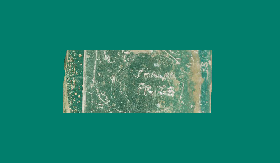 A glass object for this literary award