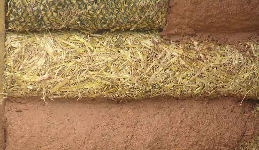 Plastering Straw Bales