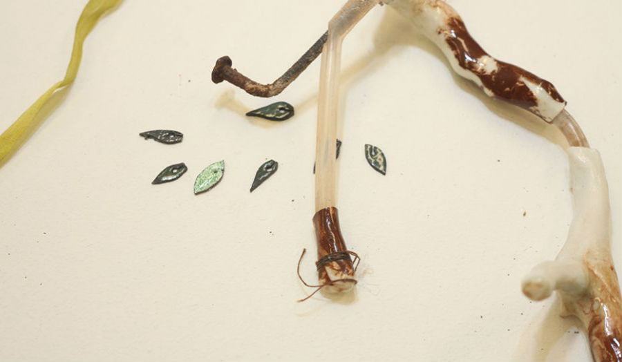 Ceramic Neckpiece Amelie Spitz