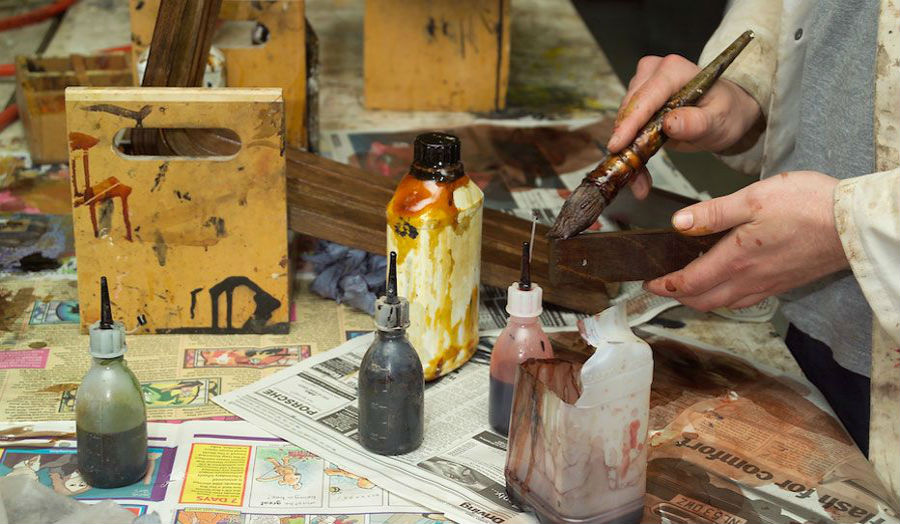 The Grammar of Ornament Workshop Hand Finishing