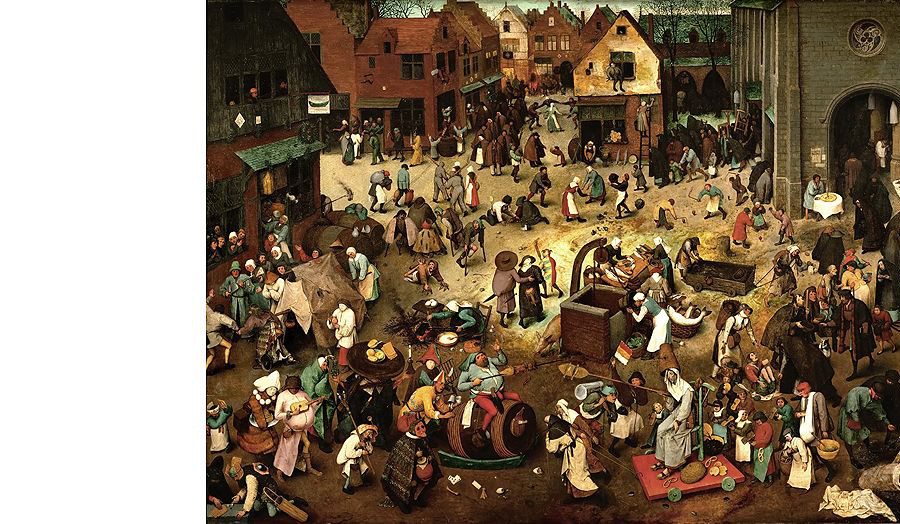 The Fight Between Carnival and Lent, Pieter Bruegel, 1559