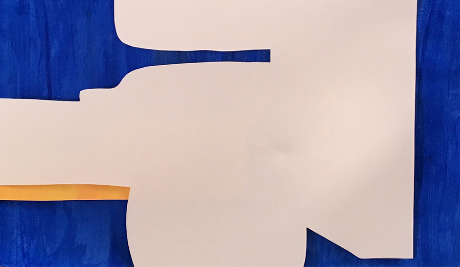 Figure Study, Painted Paper. Sofia Ghigliazzi, t-sa Forum 2018 