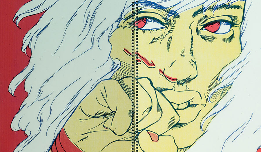 Illustrated publication by Visual Communication student Nadia Mokadem