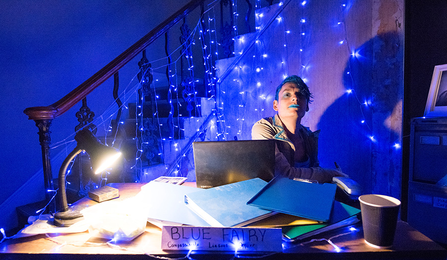 Blue Fairy theatre still from London Met production