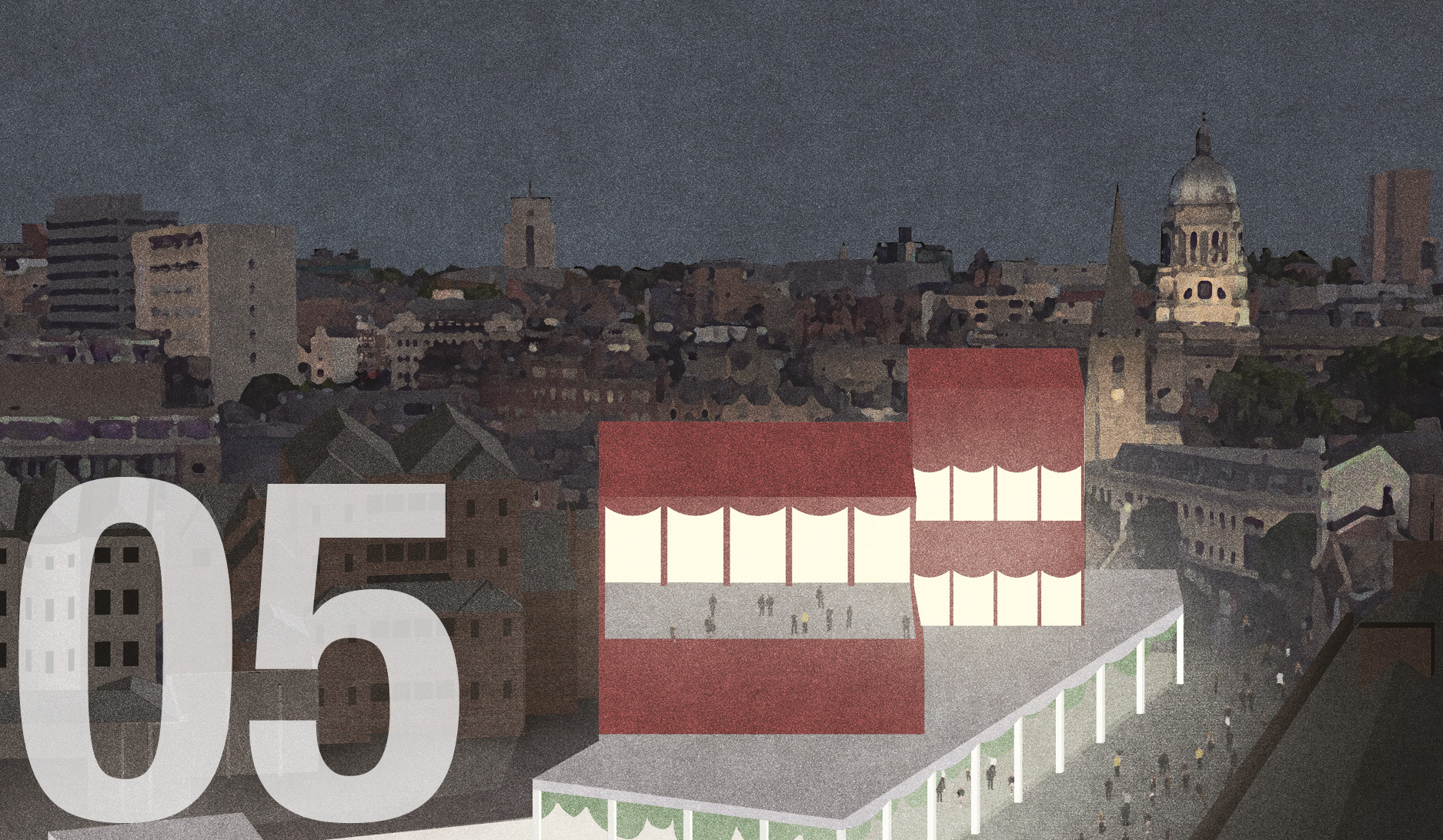 Ross Kirker, Night time procession, part of Summer Islam series