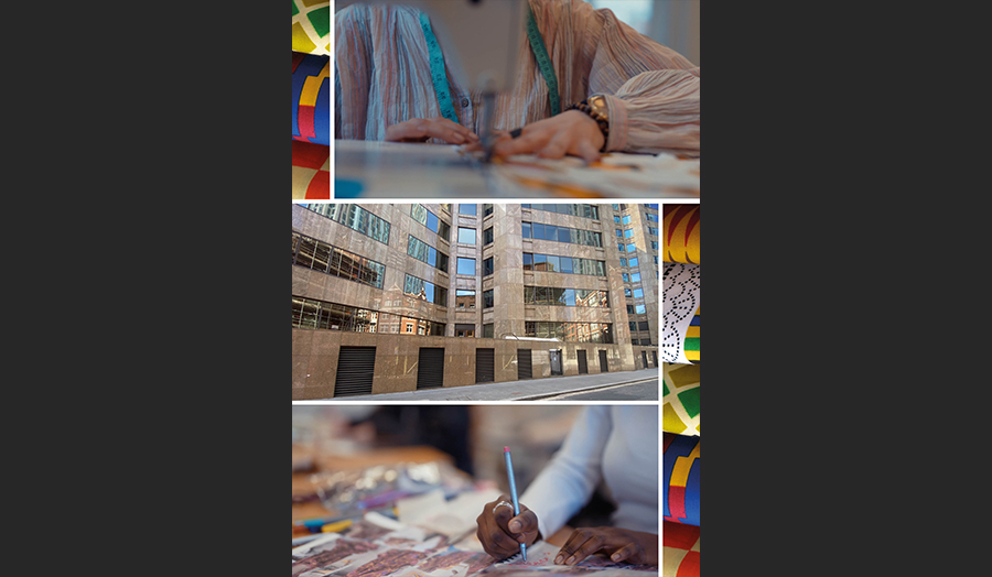 Collection of images from Devonshire Square project