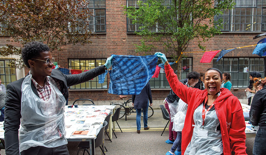 Awash with ideas textile project Calcutta House