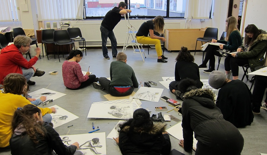 Saturday Club life drawing