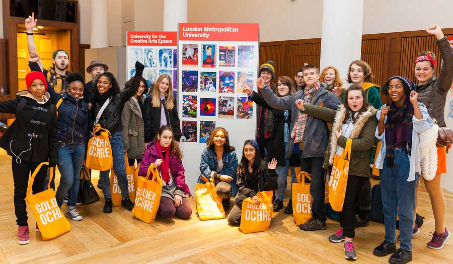 National Art and Design Saturday Club group photo