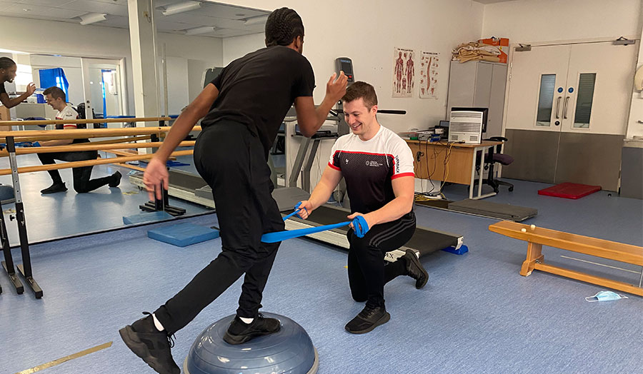 Marc Hampton, Sports Therapy BSc graduate