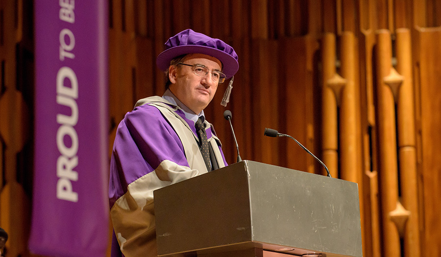 Fergal Keane honorary doctor