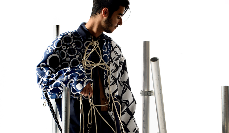 Garment designed by Bweendo Hachieuka